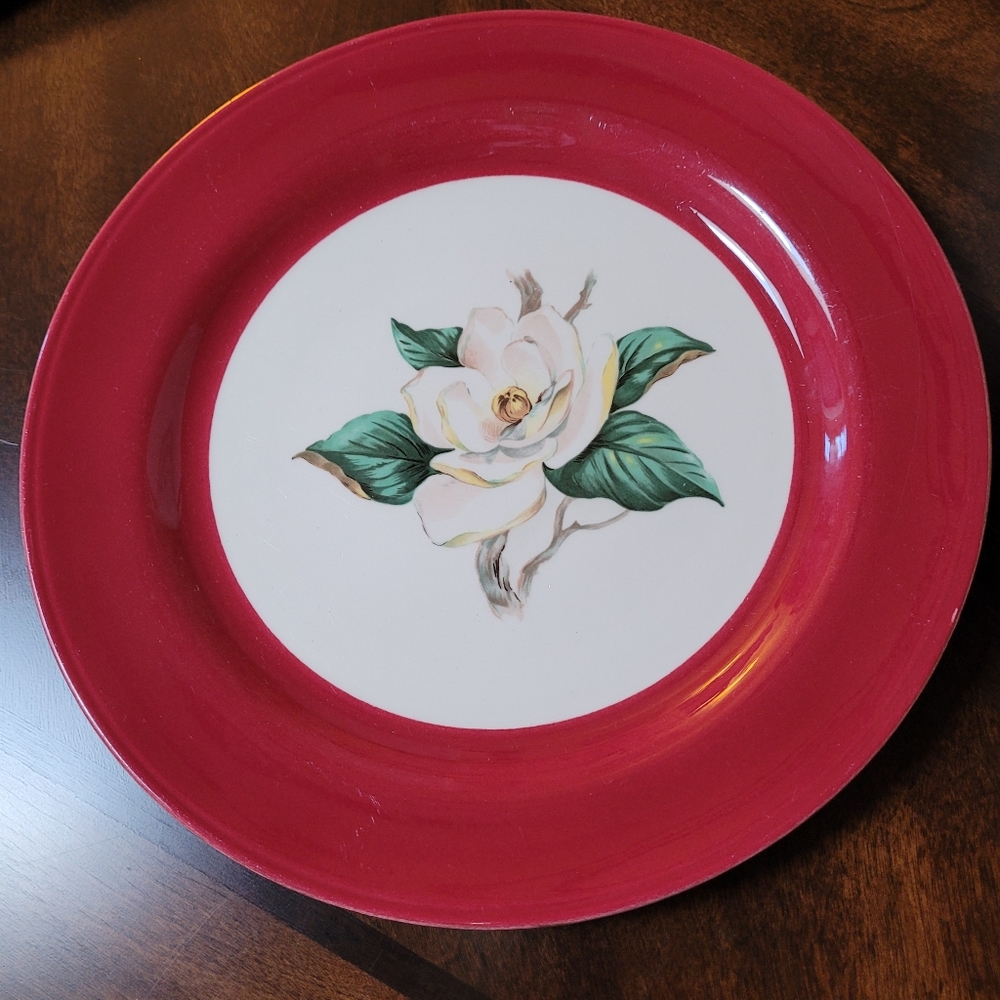 Pretty Vintage Decorative China Plate